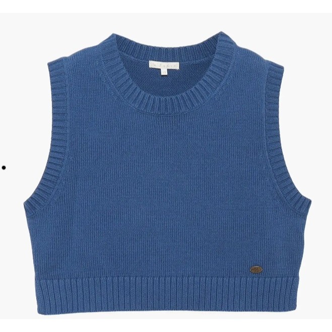 RS代購 - Agnes b全新正品優惠 Agnes b女裝-圓領針織背心 贈送品牌袋子-細節圖5