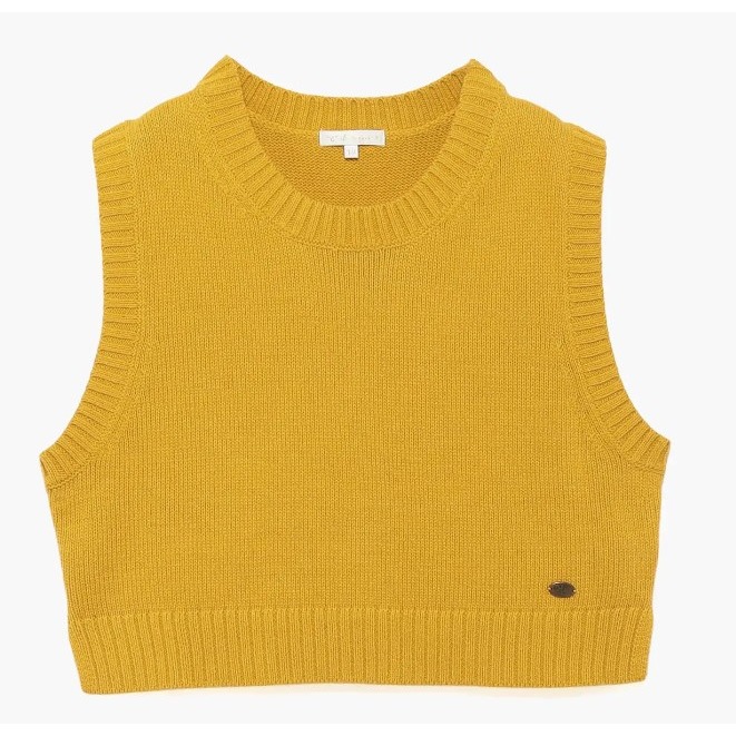 RS代購 - Agnes b全新正品優惠 Agnes b女裝-圓領針織背心 贈送品牌袋子-細節圖6