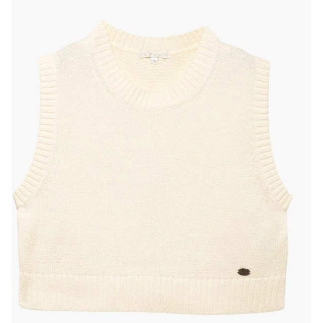 RS代購 - Agnes b全新正品優惠 Agnes b女裝-圓領針織背心 贈送品牌袋子-細節圖7