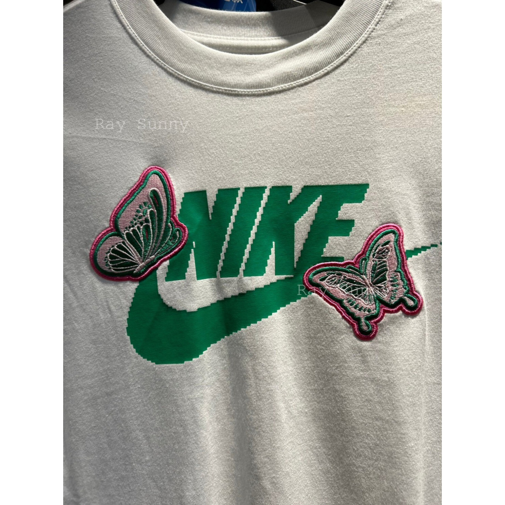 RS代購 耐吉 全新正品優惠NIKE女款- 短袖休閒上衣 運動 寬鬆版 FD2526-010-細節圖5