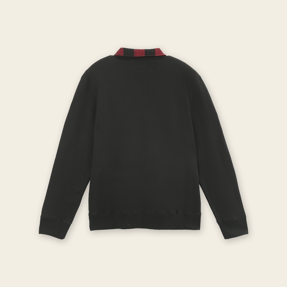 RS代購 Roots全新正品優惠 Roots男裝-經典小木屋系列 經典LOGO立領拉鏈上衣 滿額贈購物袋-細節圖3