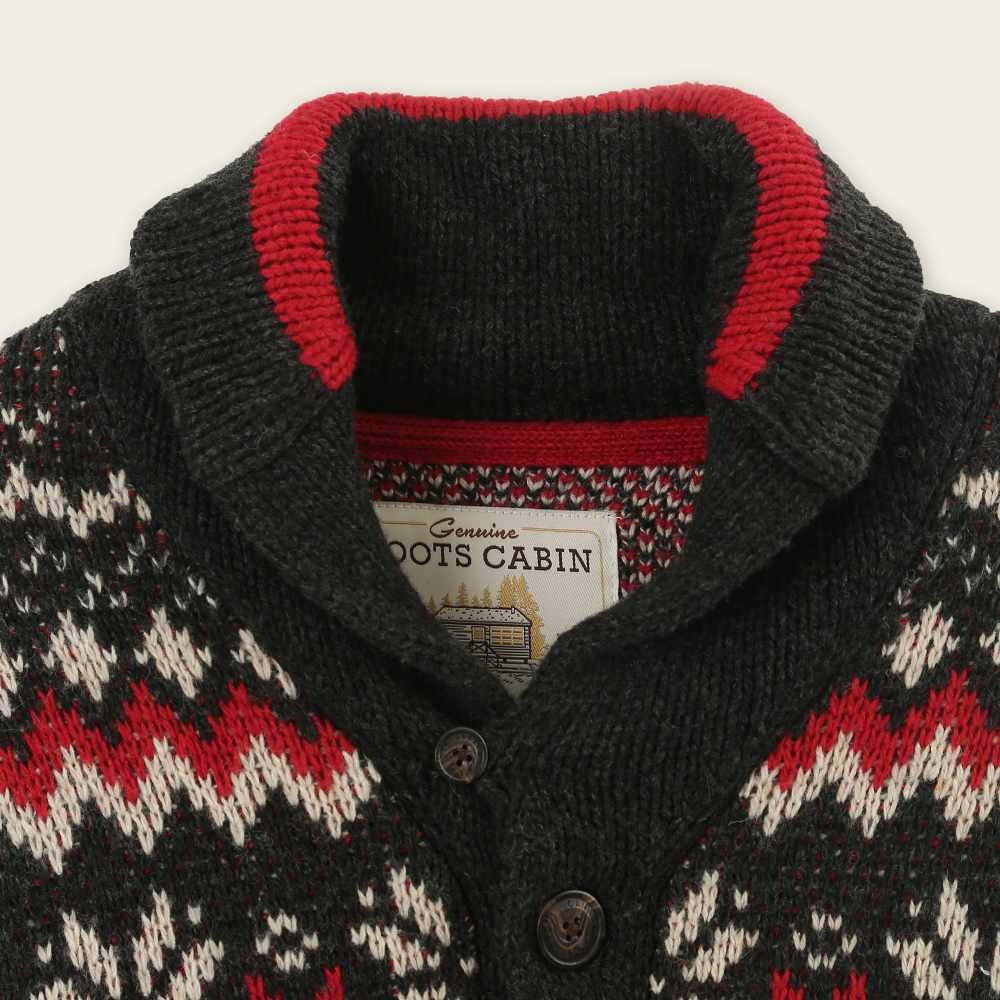 RS代購 Roots全新正品優惠 Roots男女共款-經典小木屋系列 山林風景圓領大學T 滿額贈購物袋-細節圖3