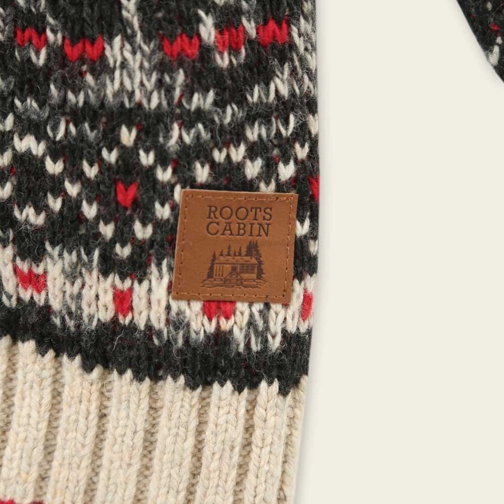 RS代購 Roots全新正品優惠 Roots男女共款-經典小木屋系列 山林風景圓領大學T 滿額贈購物袋-細節圖5