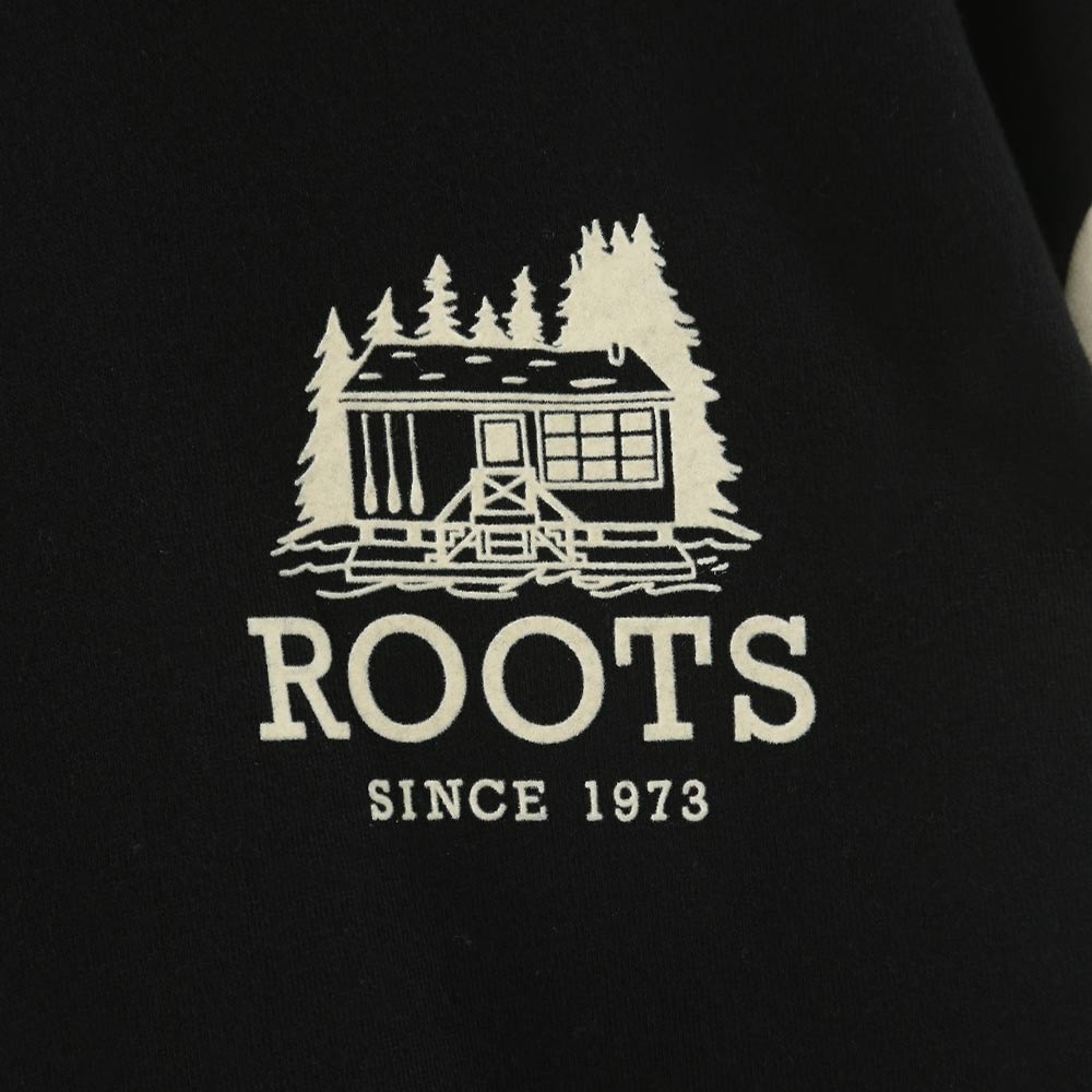 RS代購 Roots全新正品優惠 Roots男裝-經典小木屋系列 經典LOGO連帽上衣 滿額贈購物袋-細節圖4