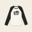 RS代購 Roots全新正品優惠 Roots女裝-經典小木屋系列 格紋海狸LOGO長袖T恤 滿額即贈購物袋-規格圖9