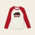 RS代購 Roots全新正品優惠 Roots女裝-經典小木屋系列 格紋海狸LOGO長袖T恤 滿額即贈購物袋-規格圖9