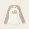 RS代購 Roots全新正品優惠 Roots女裝-經典小木屋系列 格紋海狸LOGO長袖T恤 滿額即贈購物袋-規格圖9