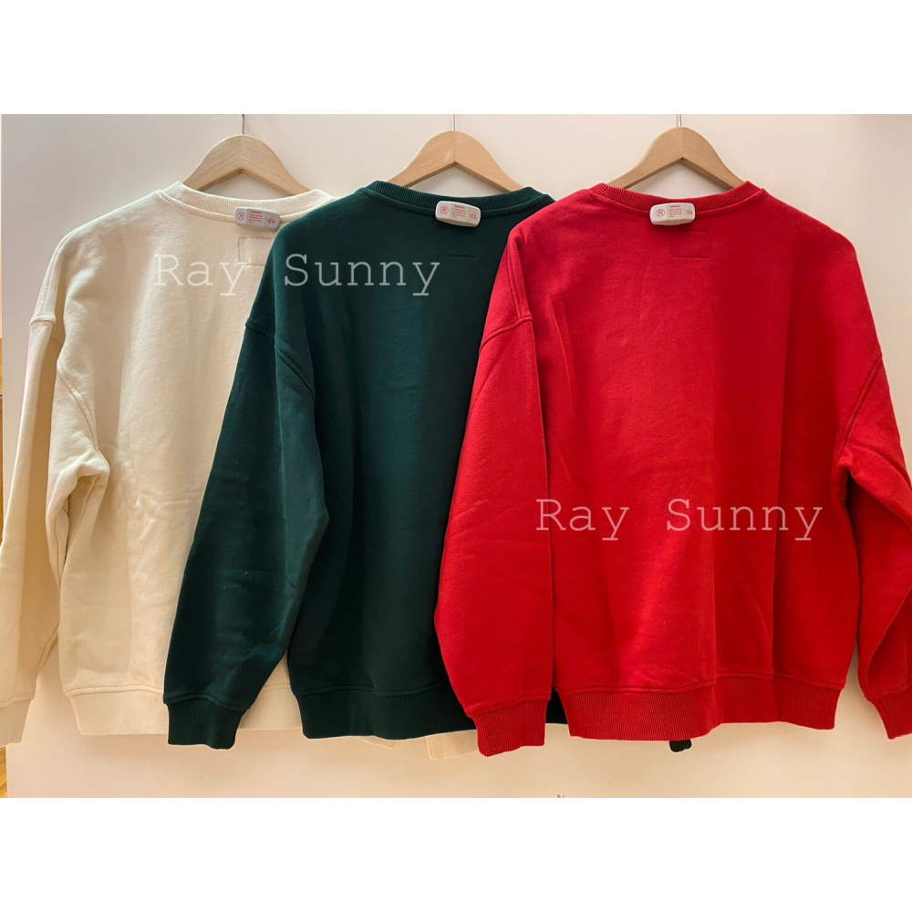 RS代購 Roots全新正品優惠 Roots女裝-經典小木屋系列 刺繡貼布寬版大學T 滿額即贈購物袋-細節圖2