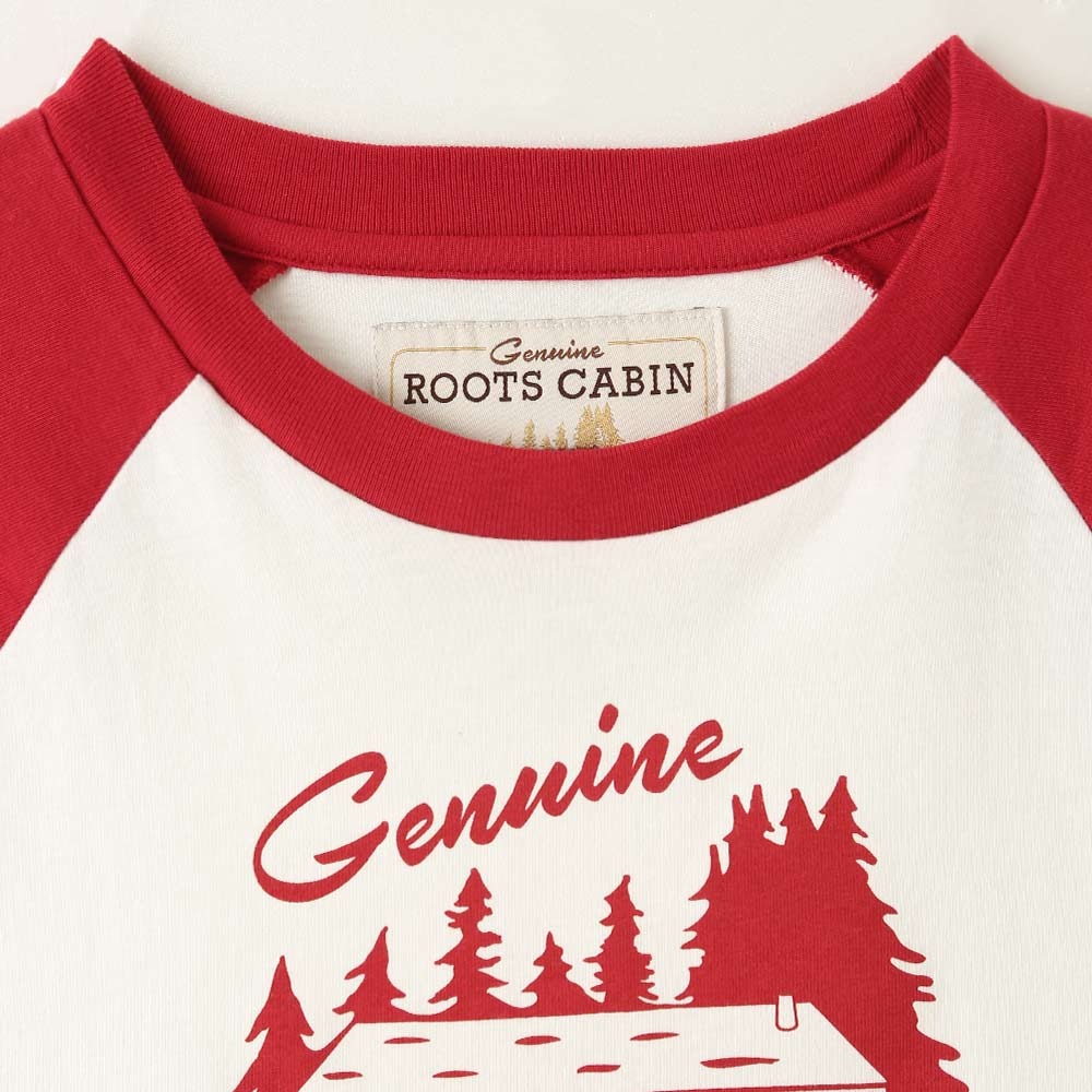 RS代購 Roots全新正品優惠 Roots女裝-經典小木屋系列 經典LOGO棒球T恤 滿額即贈購物袋-細節圖8