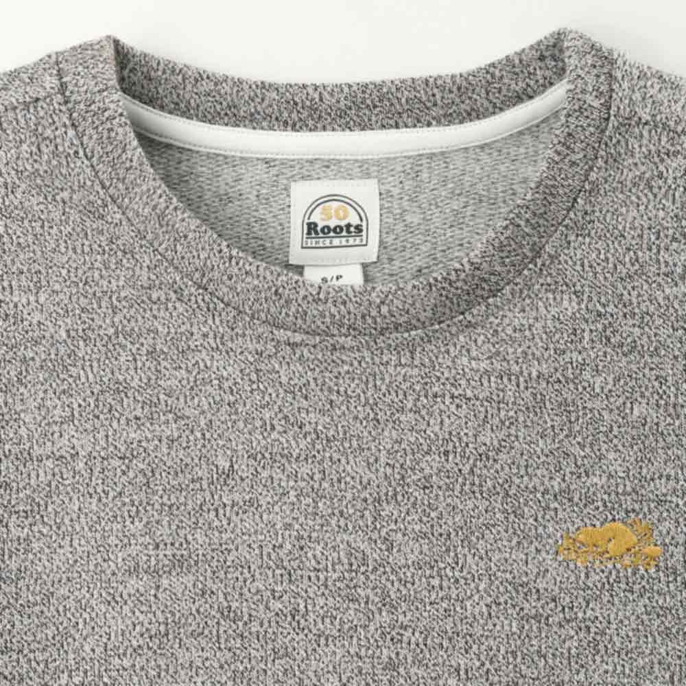 RS代購 Roots全新正品優惠 Roots女裝-#Roots50系列 璀璨金圓領大學T 滿額即贈購物袋-細節圖3