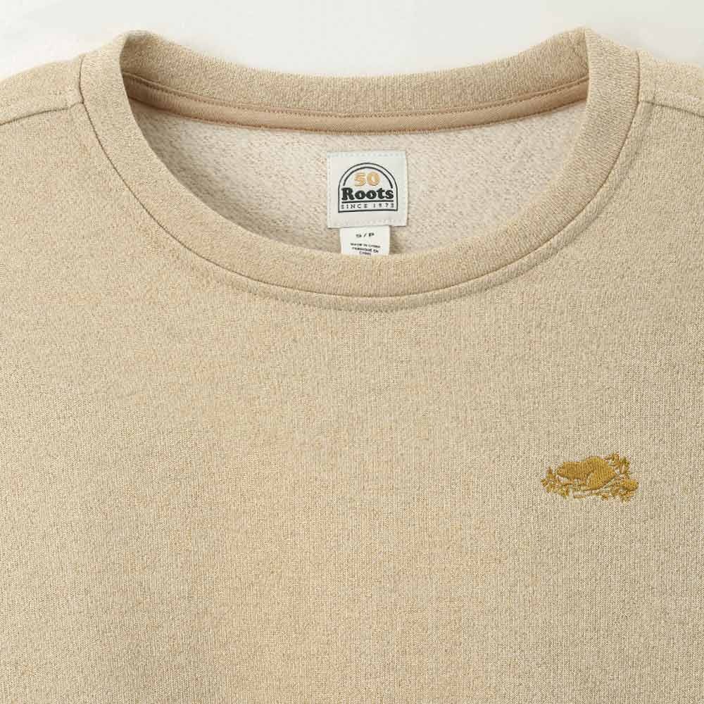 RS代購 Roots全新正品優惠 Roots女裝-#Roots50系列 璀璨金圓領大學T 滿額即贈購物袋-細節圖7