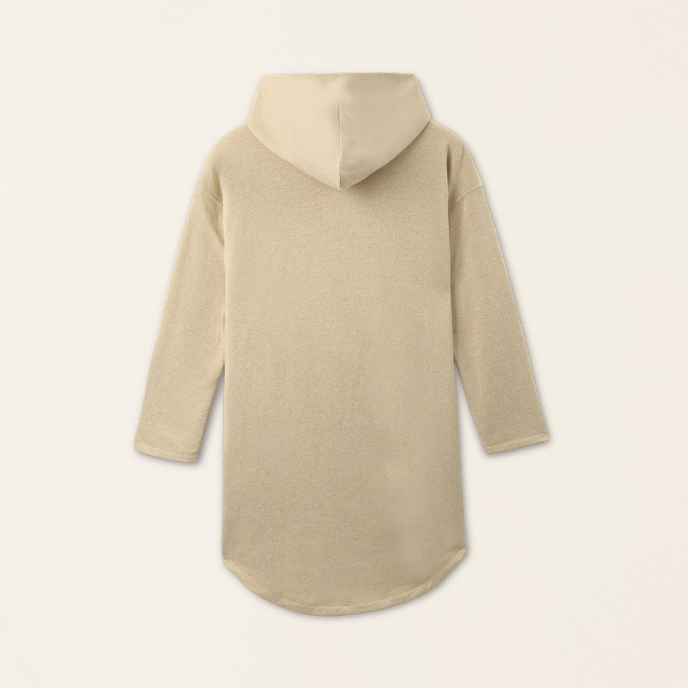 RS代購 Roots全新正品優惠 Roots女裝-#Roots50系列 璀璨金連帽洋裝 滿額即贈購物袋-細節圖5