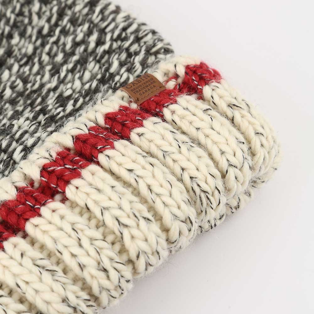 RS代購 Roots全新正品優惠 Roots配件-經典小木屋系列 經典皮標毛球毛帽 滿額即贈購物袋-細節圖7