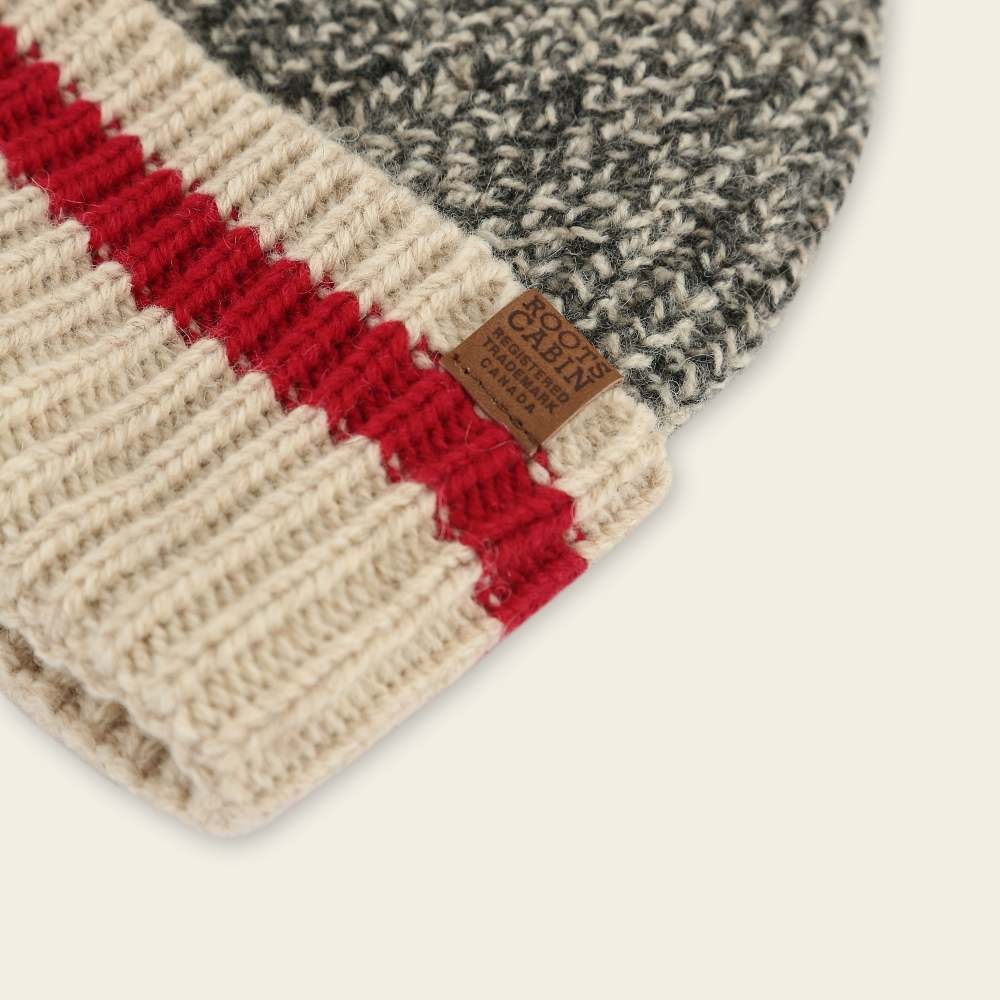 RS代購 Roots全新正品優惠 Roots配件-經典小木屋系列 經典反褶毛帽 滿額即贈購物袋-細節圖3