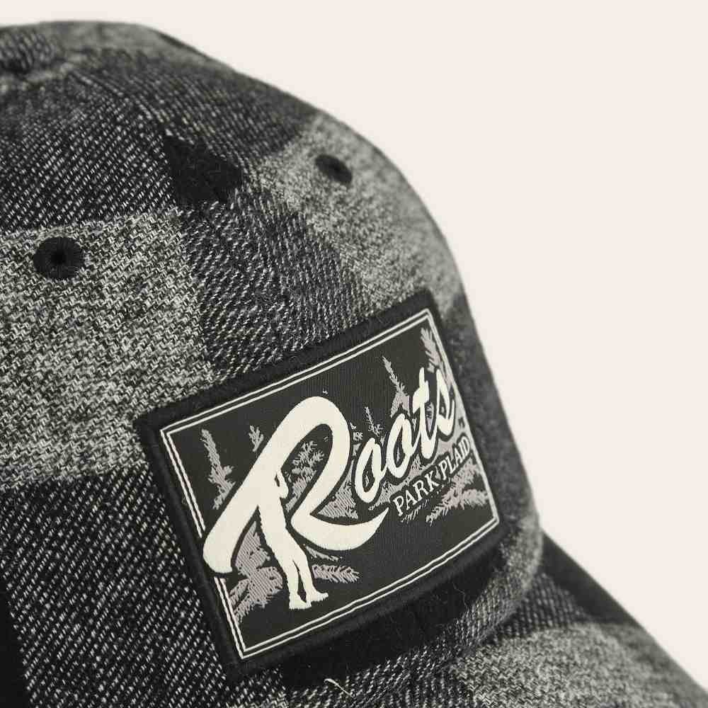 RS代購 Roots全新正品優惠 Roots配件-經典小木屋系列 經典格紋棒球帽 滿額即贈購物袋-細節圖4