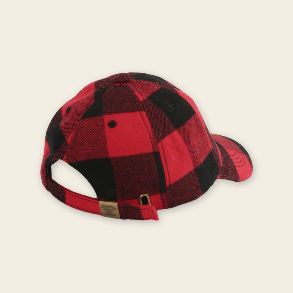 RS代購 Roots全新正品優惠 Roots配件-經典小木屋系列 經典格紋棒球帽 滿額即贈購物袋-細節圖6