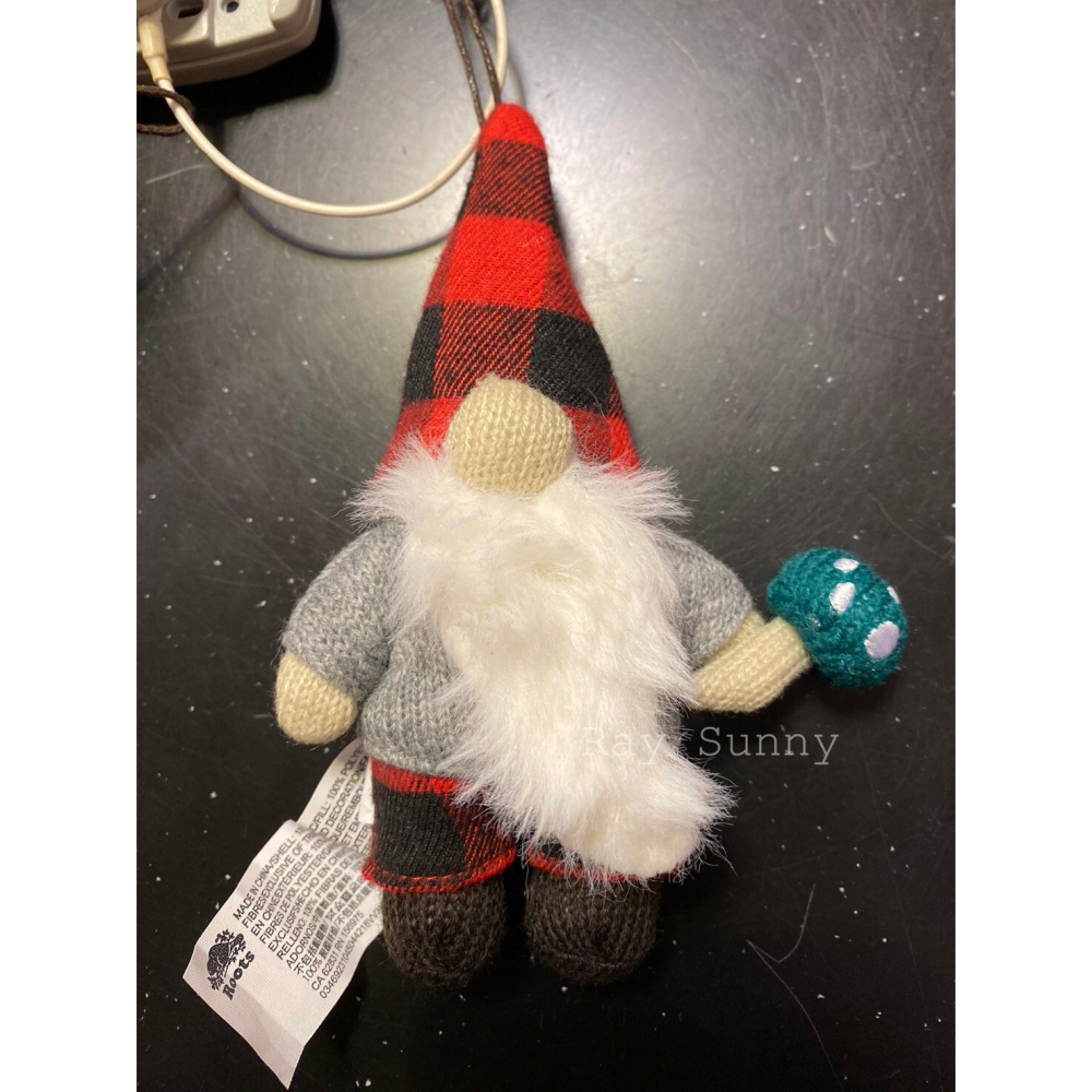 RS代購 Roots全新正品優惠 Roots配件-ROOTS Q版 造型毛絨吊飾 滿額贈品牌購物袋-細節圖4