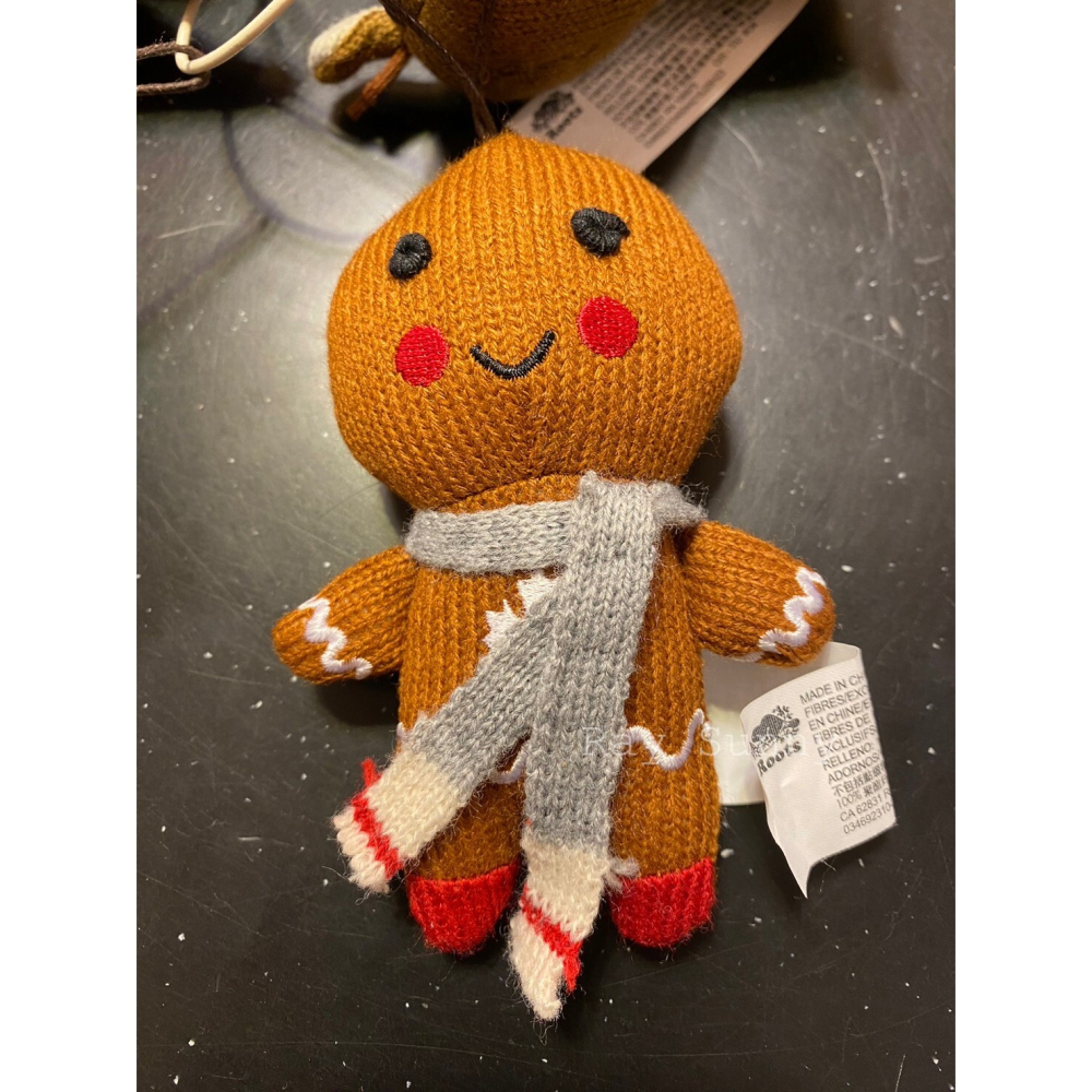 RS代購 Roots全新正品優惠 Roots配件-ROOTS Q版 造型毛絨吊飾 滿額贈品牌購物袋-細節圖7