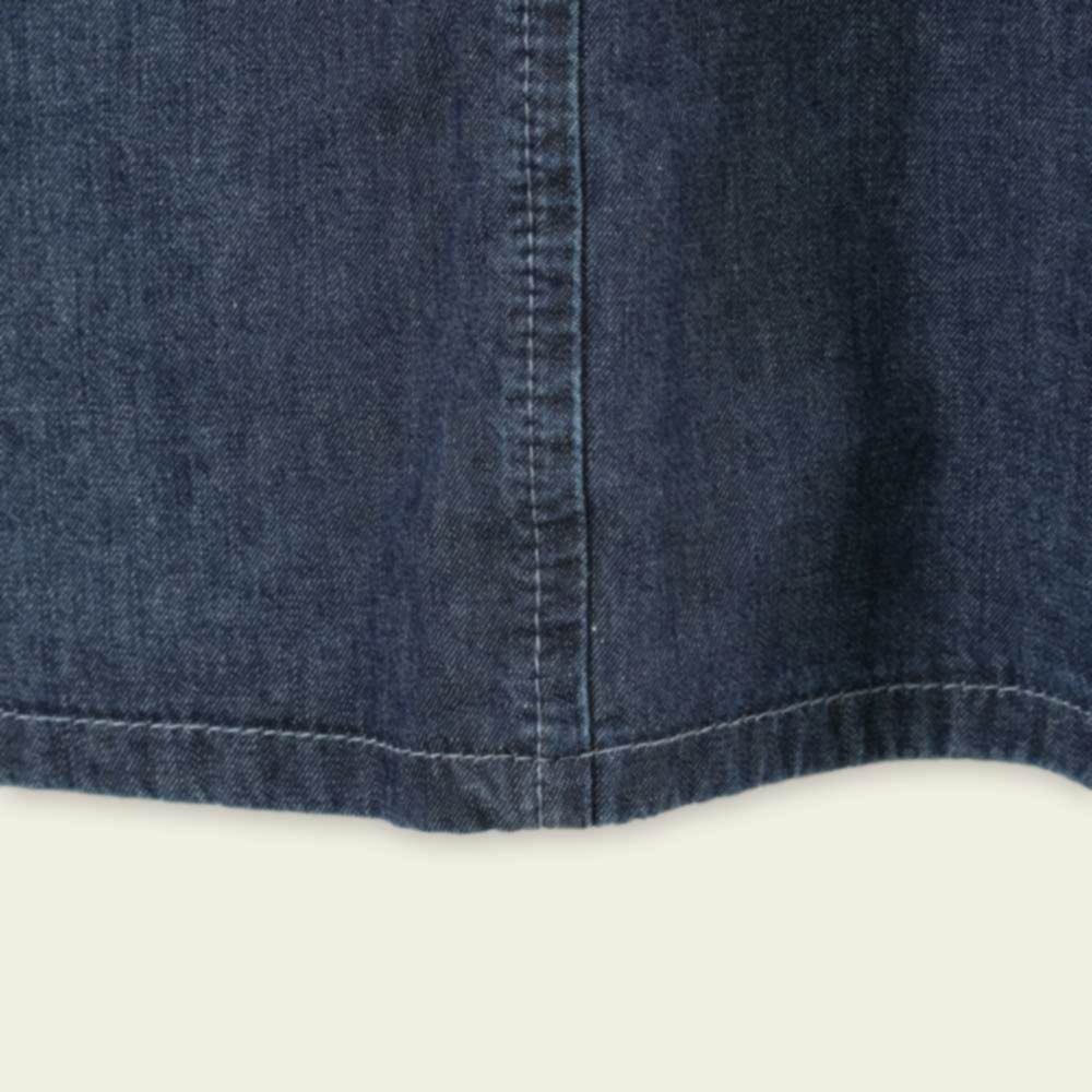 RS代購 Roots專櫃全新正品優惠Roots女裝-高腰彈性單寧長裙 滿額贈送袋子-細節圖5