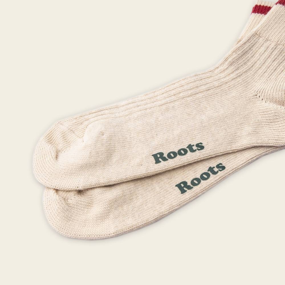 RS代購 Roots專櫃全新正品優惠Roots配件-經典小木屋系列 經典元素舒適踝襪 滿額贈送袋子-細節圖5