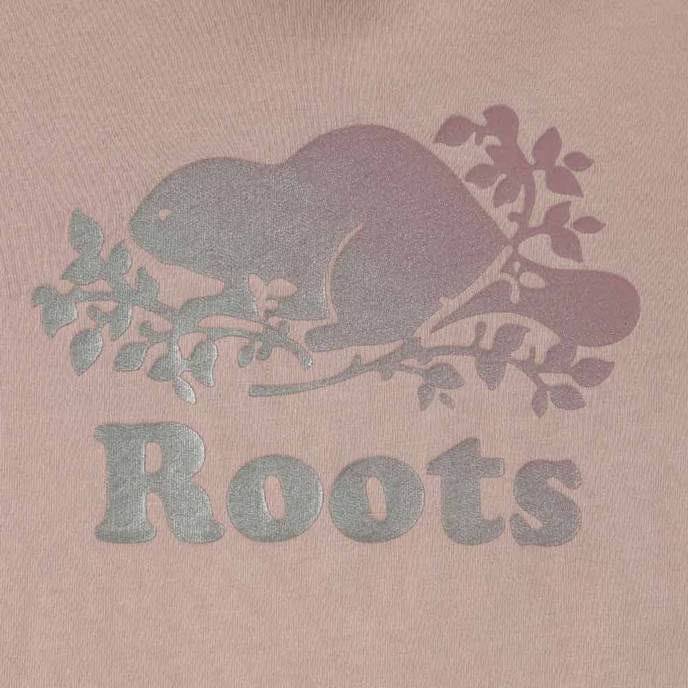 RS代購 Roots全新正品優惠 Roots小童-金蔥海狸系列 漸層海狸有機棉長袖T恤 滿額贈購物袋-細節圖5