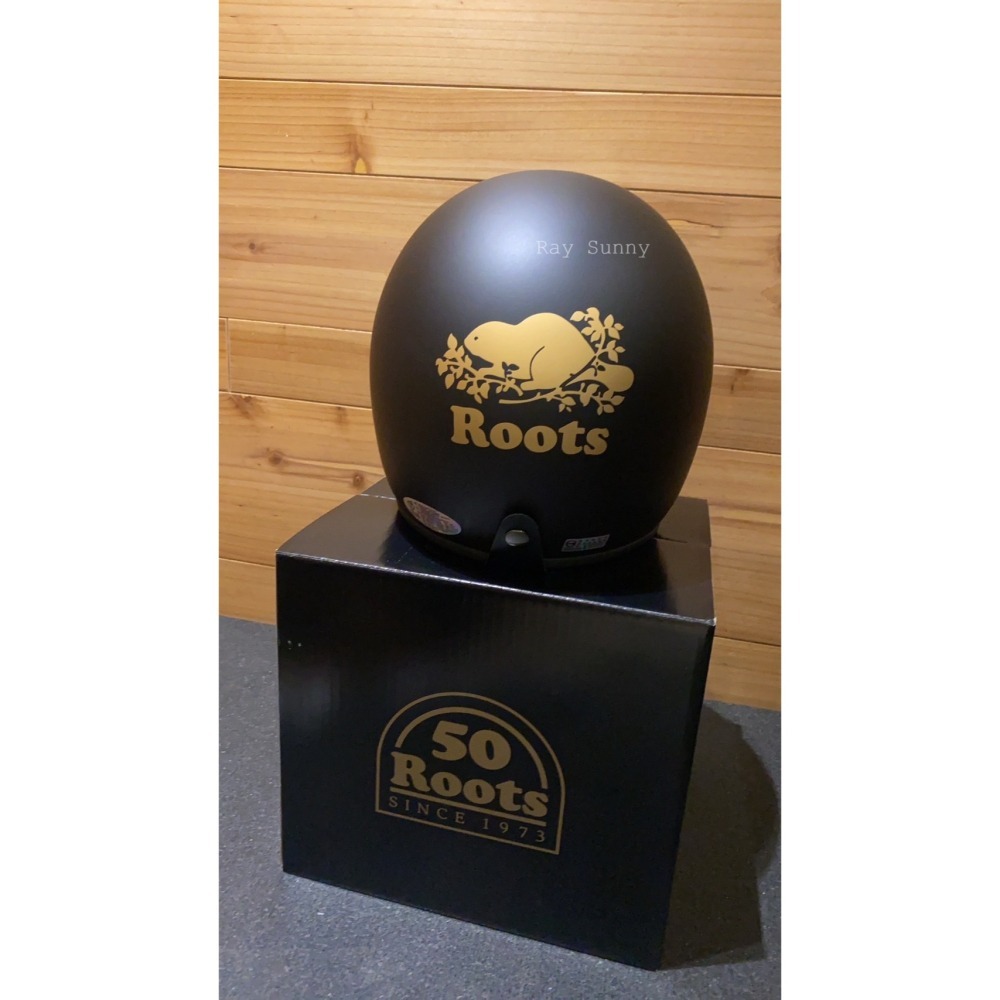 RS代購 Roots全新正品優惠 Roots配件-50週年 素面安全帽 滿額贈購物袋-細節圖2