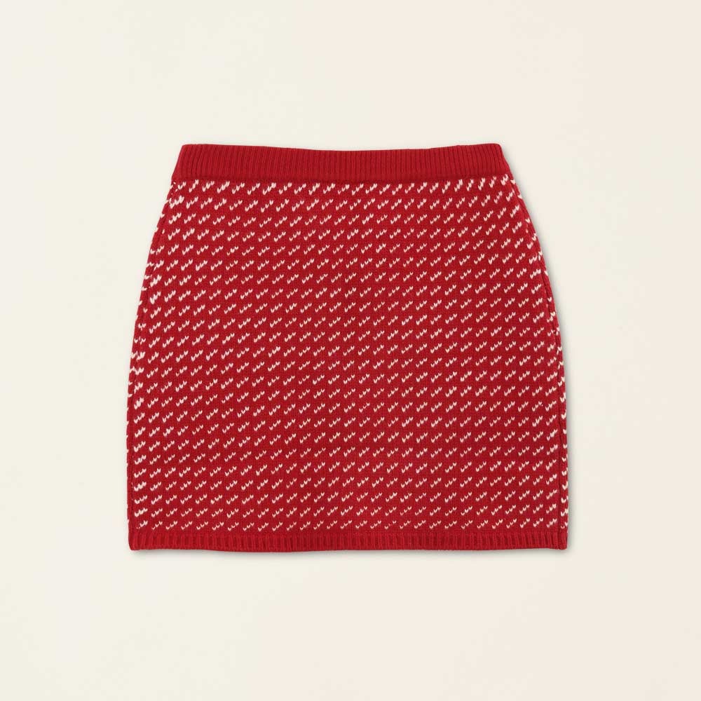 RS代購 Roots全新正品優惠 Roots女裝-率性生活系列 雪花迷你裙 滿額贈品牌購物袋-細節圖2