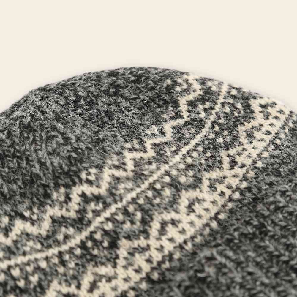 RS代購 Roots專櫃全新正品優惠Roots配件-率性生活系列 費爾島花紋毛帽 滿額贈購物袋-細節圖4