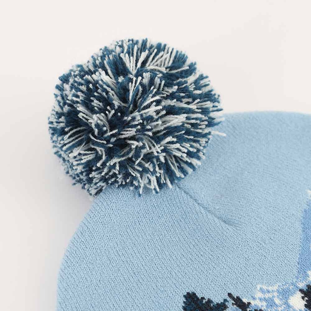 RS代購 Roots專櫃全新正品優惠Roots配件-率性生活系列 風景圖騰毛帽 滿額贈購物袋-細節圖5