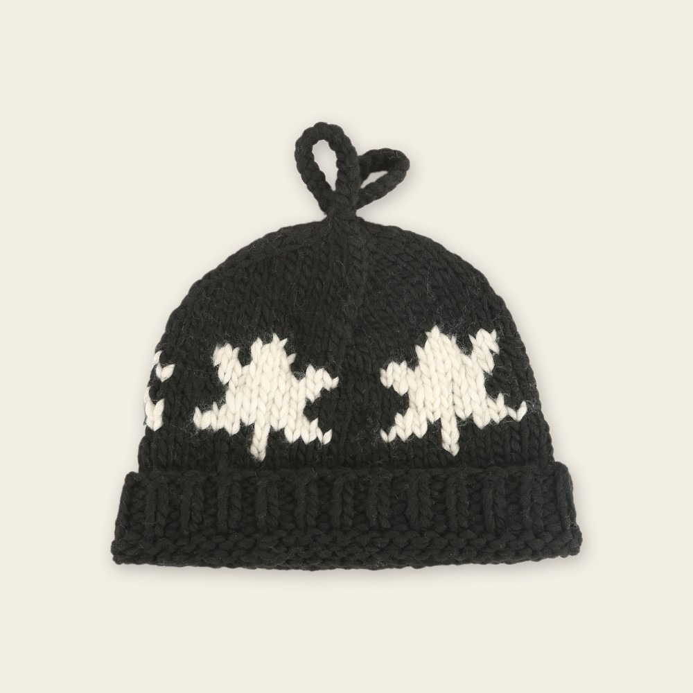 RS代購 Roots專櫃全新正品優惠Roots配件-率性生活系列 ROOTS 楓葉毛帽 滿額贈購物袋-細節圖2