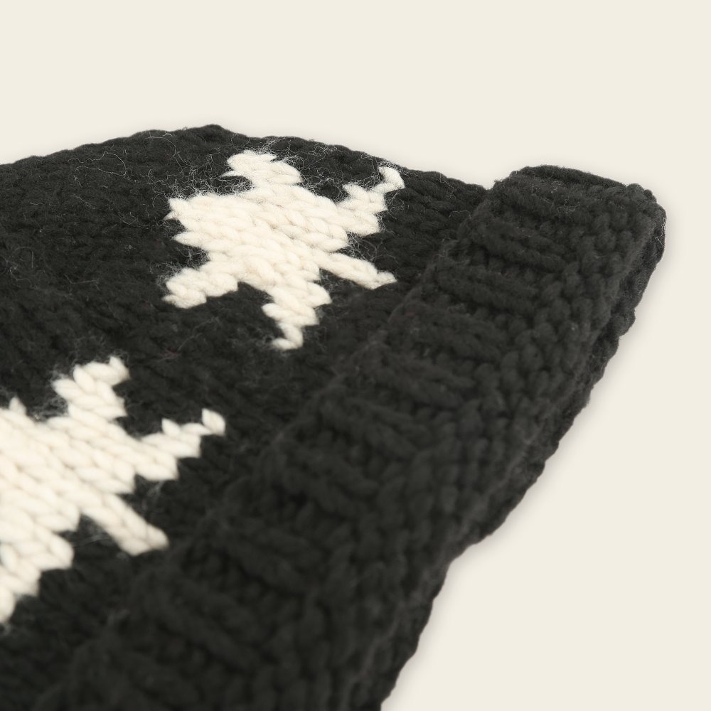 RS代購 Roots專櫃全新正品優惠Roots配件-率性生活系列 ROOTS 楓葉毛帽 滿額贈購物袋-細節圖3