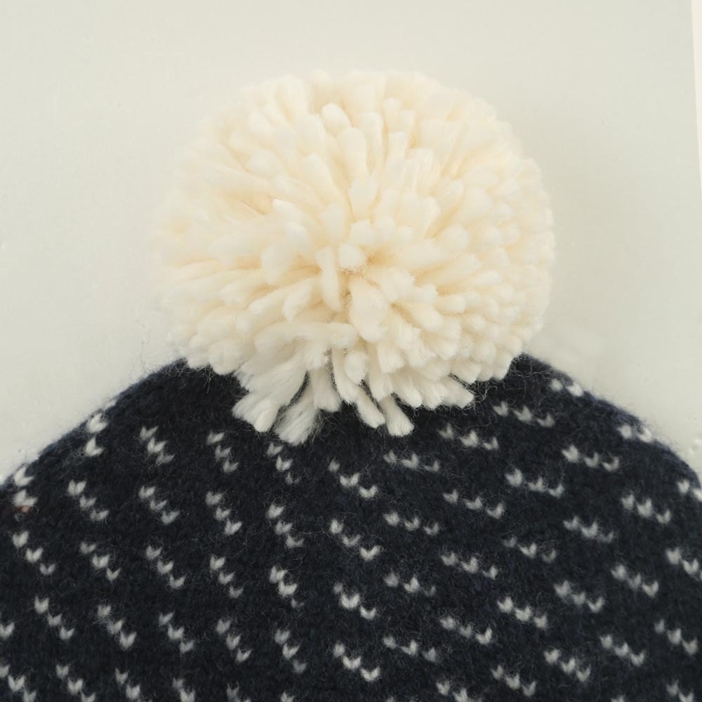 RS代購 Roots專櫃全新正品優惠Roots配件-率性生活系列 雪花球球毛帽 滿額贈購物袋-細節圖3