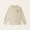 RS代購 Roots全新正品優惠 Roots男裝-率性生活系列 運動圖案厚磅有機棉長袖T恤 滿額即贈購物袋-規格圖9