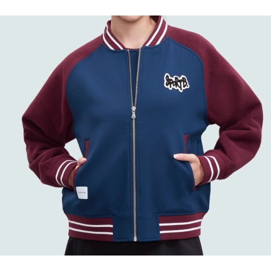 RS代購 - Sport b 全新正品優惠 Sport b.女裝-襟章棒球外套 贈品牌袋子-細節圖2