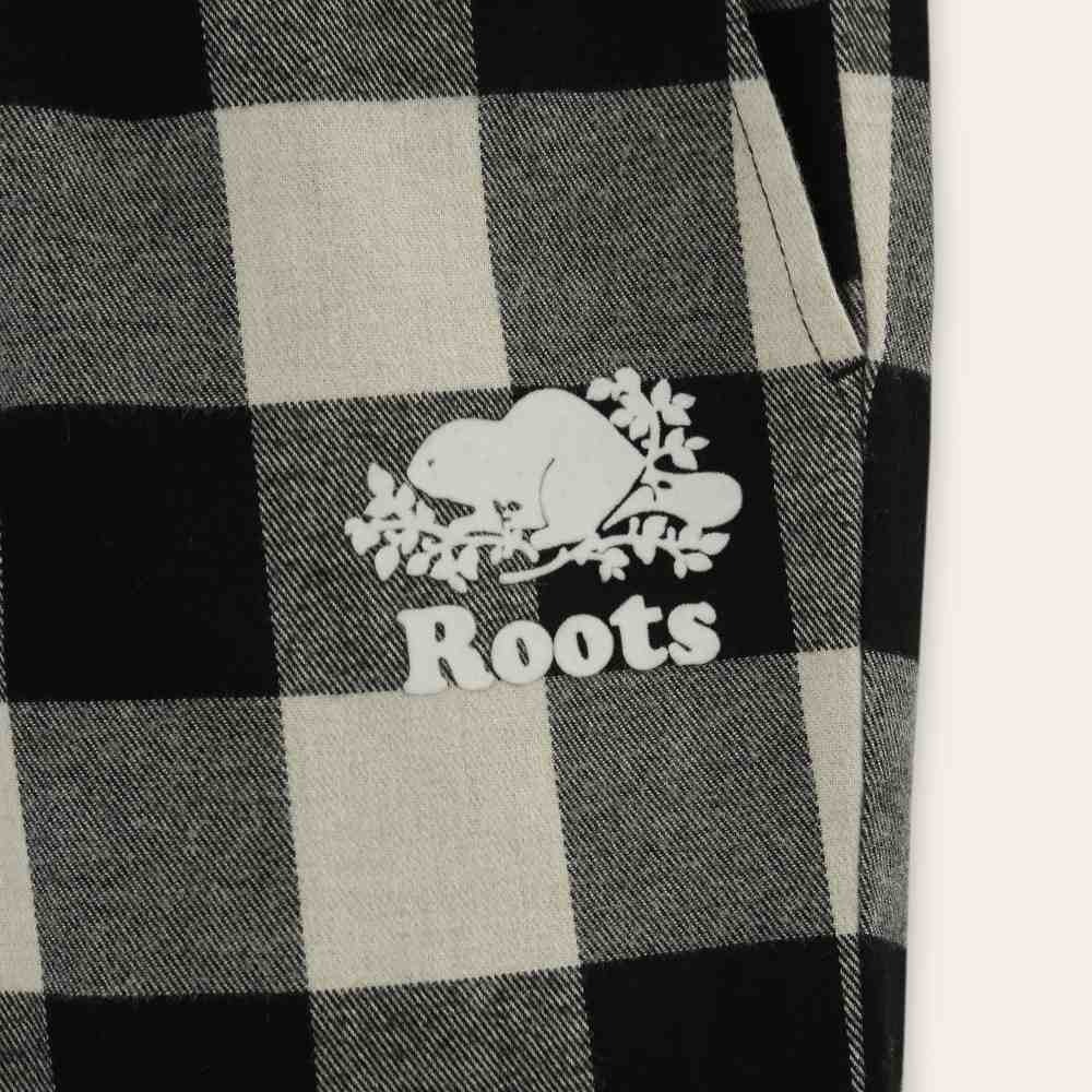 RS代購 Roots全新正品優惠 Roots女裝-經典格紋長褲 滿額即贈購物袋-細節圖7