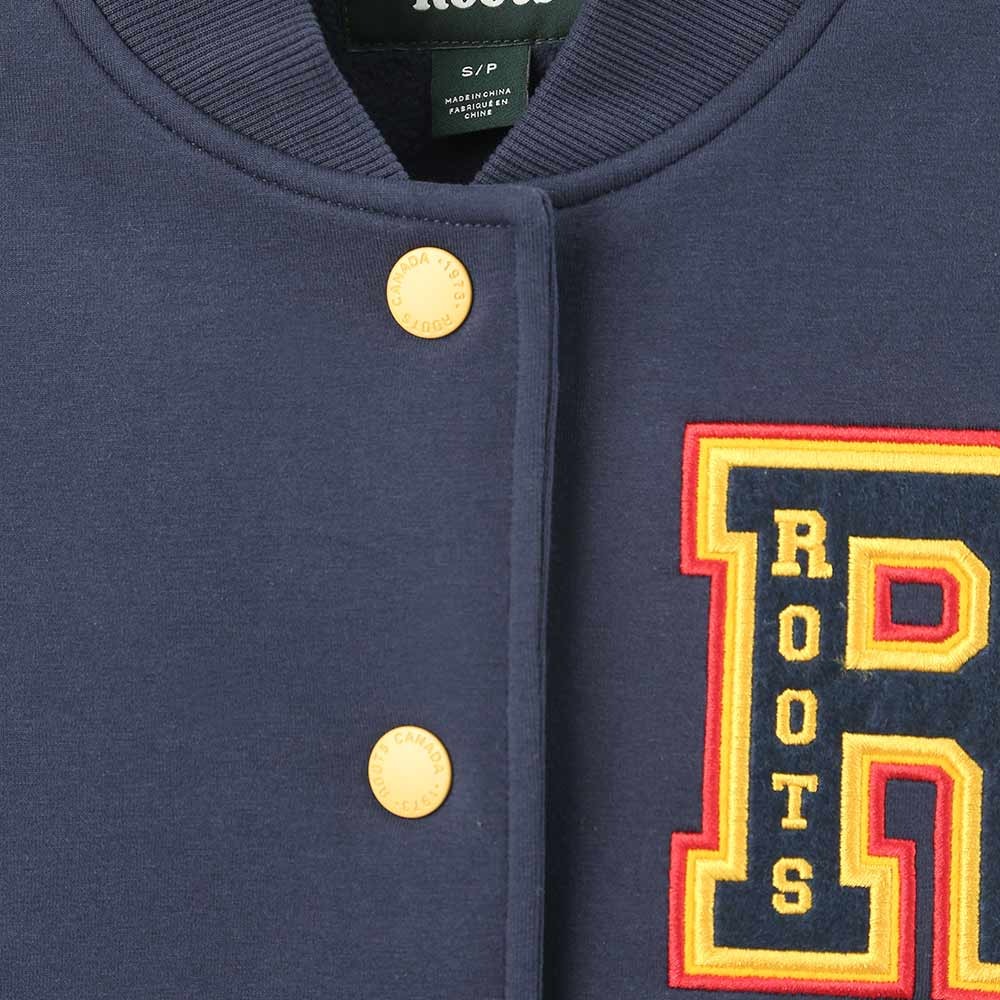 RS代購 Roots全新正品優惠 Roots女裝- 戶外探險家系列 刺繡棒球外套 滿額即贈購物袋-細節圖2