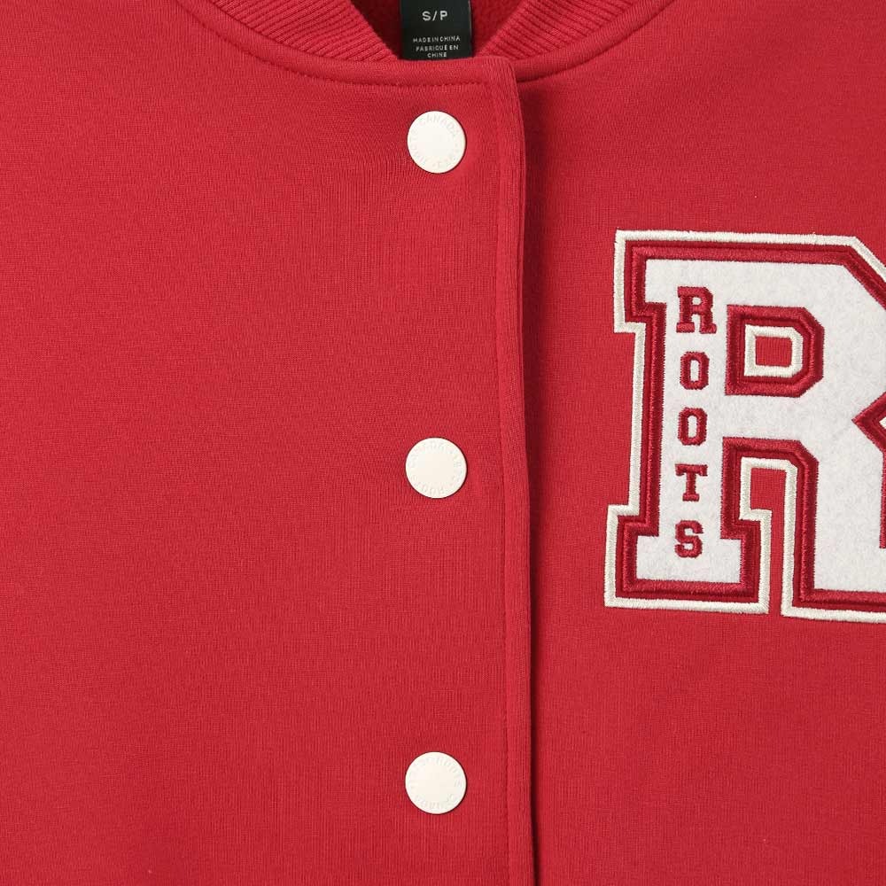 RS代購 Roots全新正品優惠 Roots女裝- 戶外探險家系列 刺繡棒球外套 滿額即贈購物袋-細節圖3