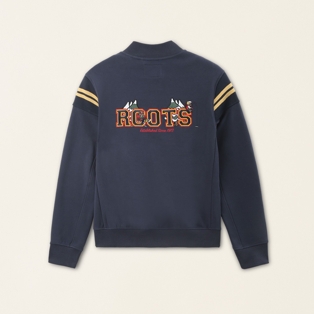 RS代購 Roots全新正品優惠 Roots女裝- 戶外探險家系列 刺繡棒球外套 滿額即贈購物袋-細節圖4