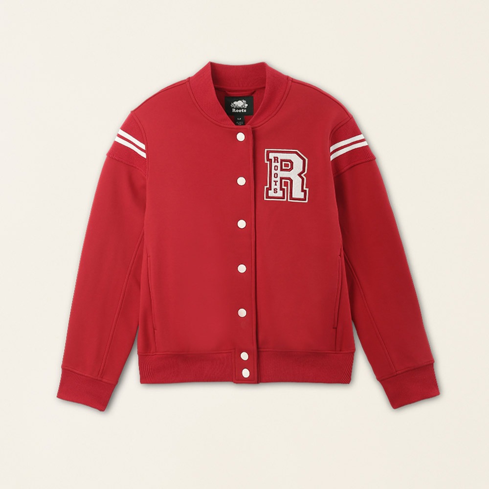 RS代購 Roots全新正品優惠 Roots女裝- 戶外探險家系列 刺繡棒球外套 滿額即贈購物袋-細節圖5
