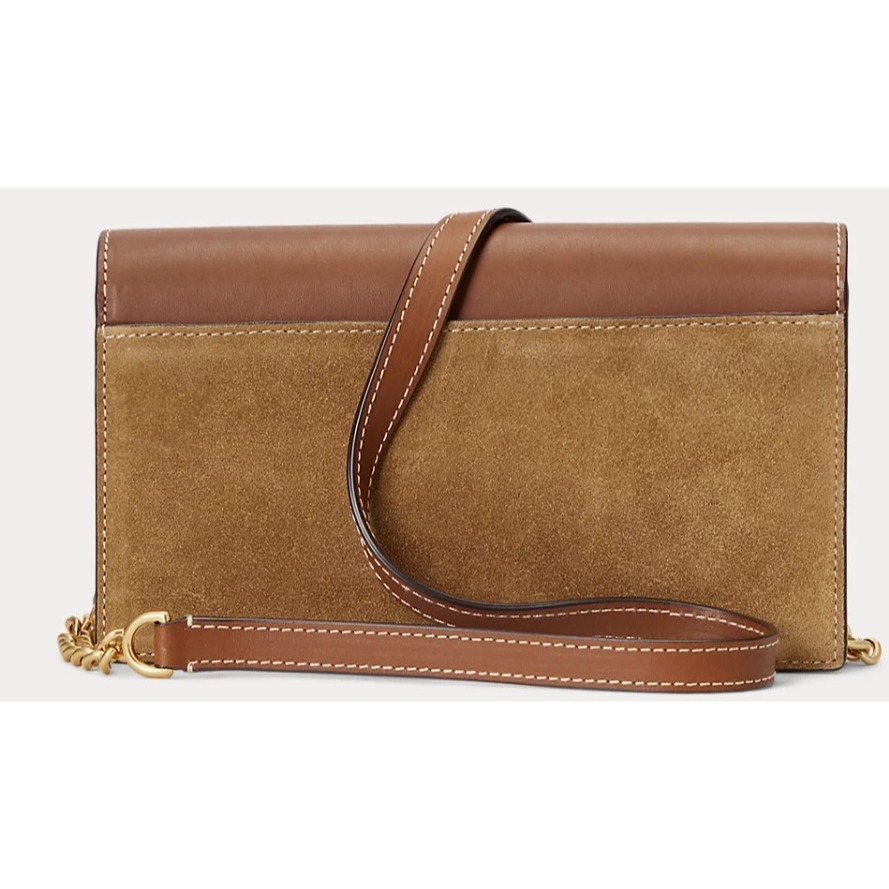 RS代購 POLO專櫃全新正品 包款- Polo ID 混搭材質鏈條皮夾 & 包包-細節圖3