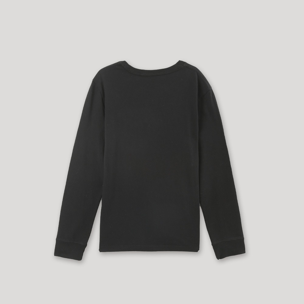 RS代購 Roots全新正品優惠 Roots男裝-經典傳承系列 左胸動物有機棉長袖T恤 滿額即贈購物袋-細節圖6