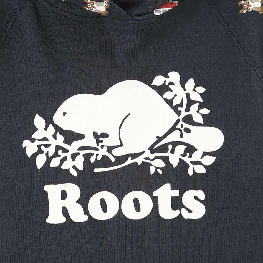 RS代購 Roots全新正品優惠 Roots女裝-經典傳承系列 印花連帽長袖上衣 滿額即贈購物袋-細節圖5