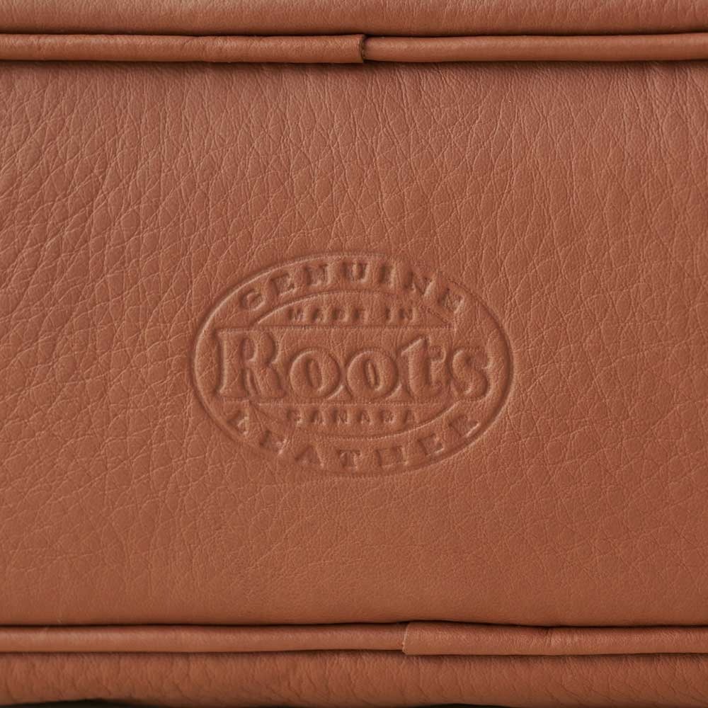 RS代購 Roots全新正品優惠 Roots皮件-皮革側背包 滿額贈購物袋-細節圖5