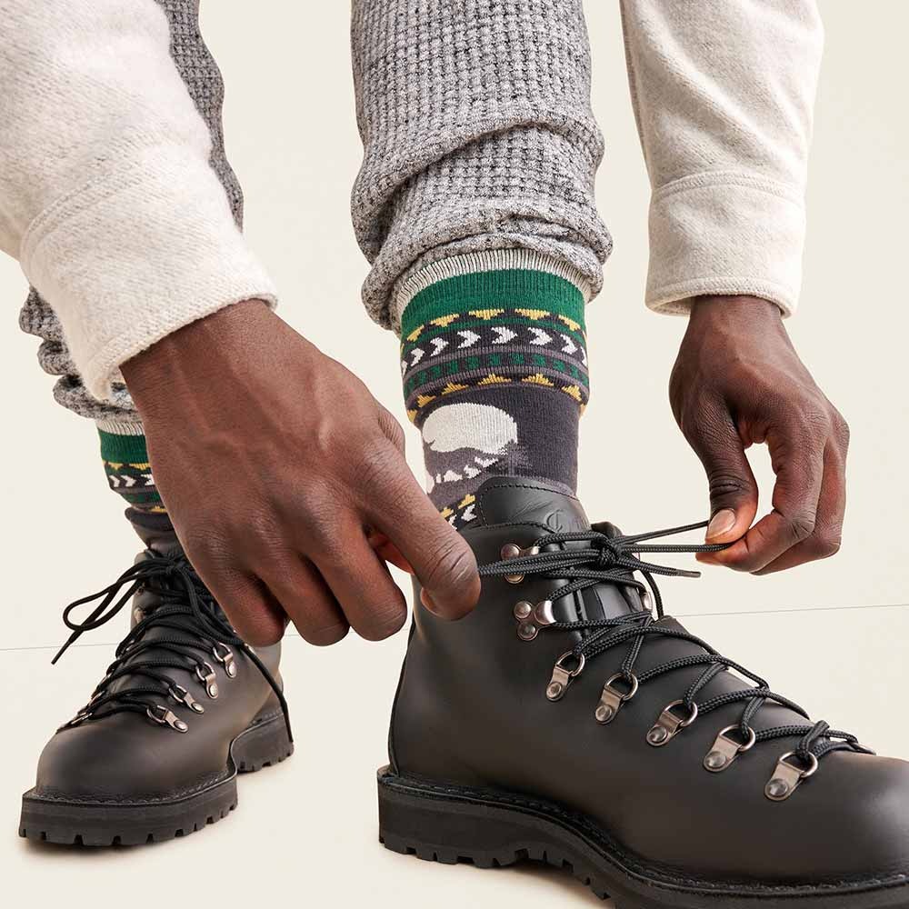 RS代購 Roots全新正品優惠 Roots配件-經典傳承系列 動物圖案長襪 滿額贈購物袋-細節圖4