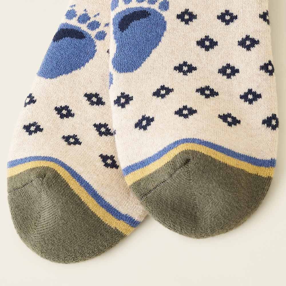 RS代購 Roots全新正品優惠 Roots配件-經典傳承系列 動物圖案長襪 滿額贈購物袋-細節圖6