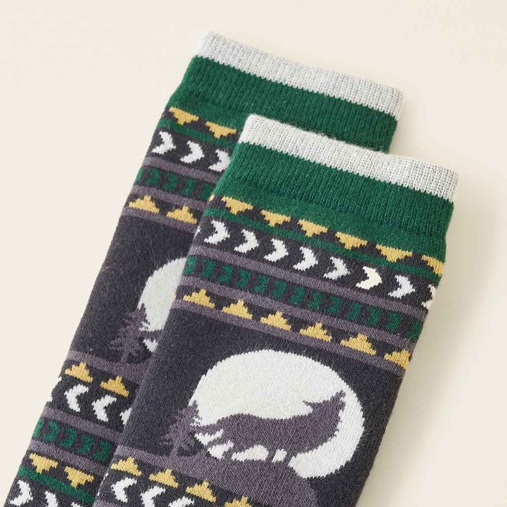 RS代購 Roots全新正品優惠 Roots配件-經典傳承系列 動物圖案長襪 滿額贈購物袋-細節圖7