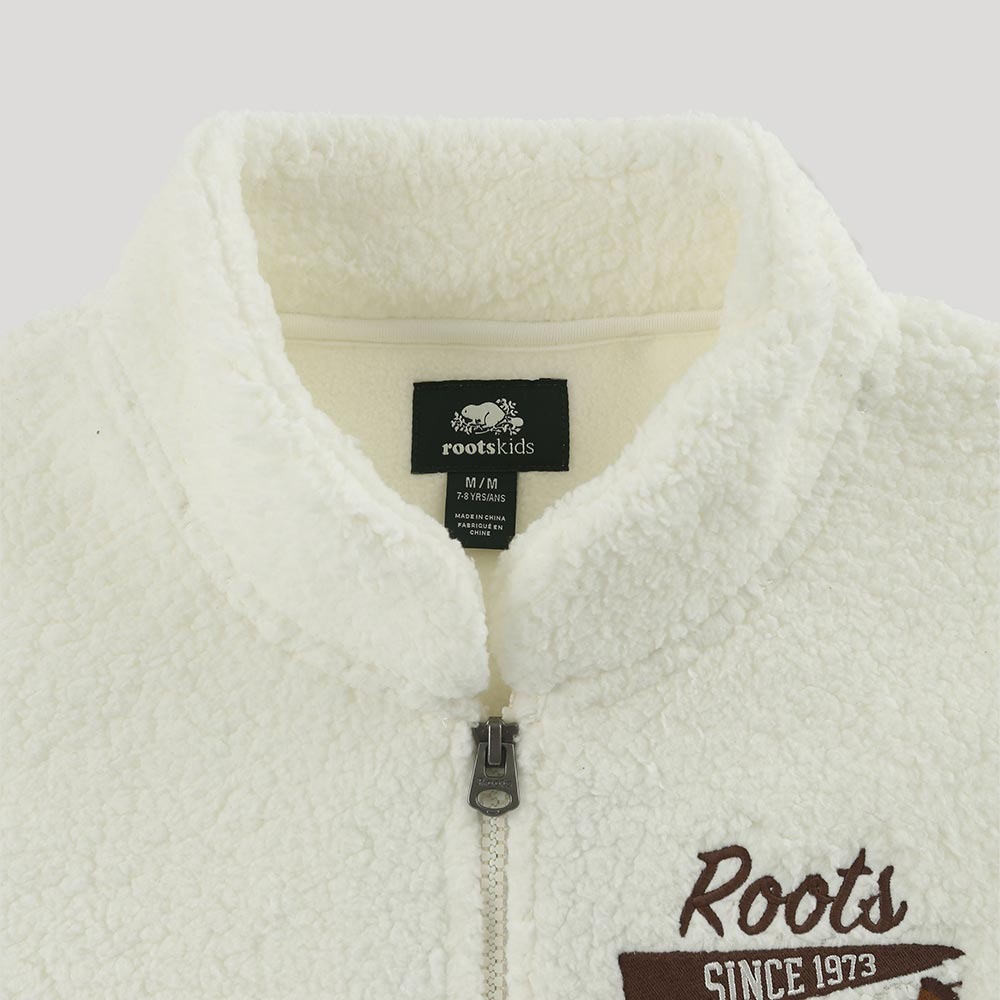 RS代購 Roots全新正品優惠 Roots大童-經典傳承系列 雪爾帕背心 滿額贈購物袋-細節圖5