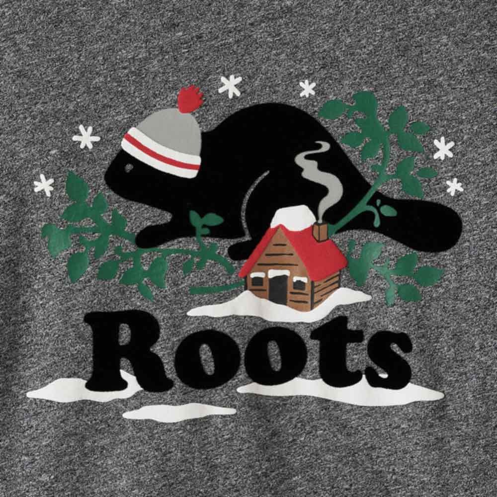 RS代購 Roots全新正品優惠 Roots 女裝-冬日海狸系列 佳節海狸長袖上衣 滿額贈購物袋-細節圖4