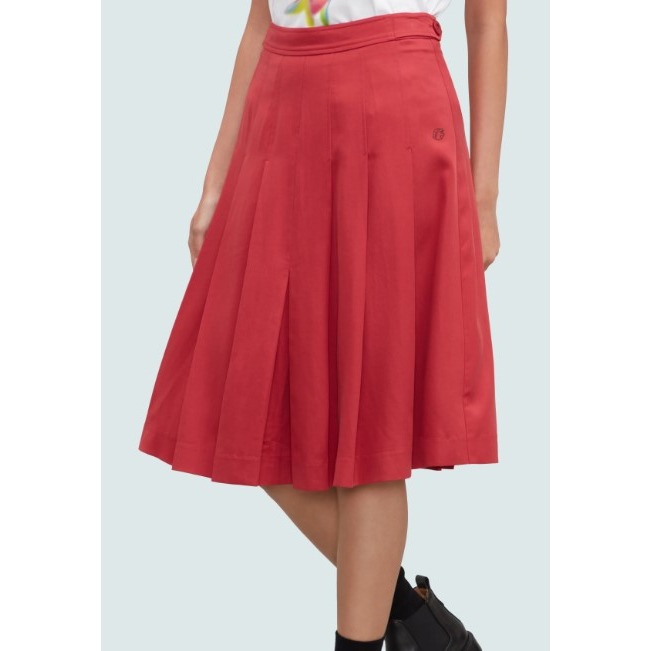 RS代購 - Sport b 全新正品優惠 Sport b.女款-天絲摺褶半身裙 贈品牌袋子-細節圖3