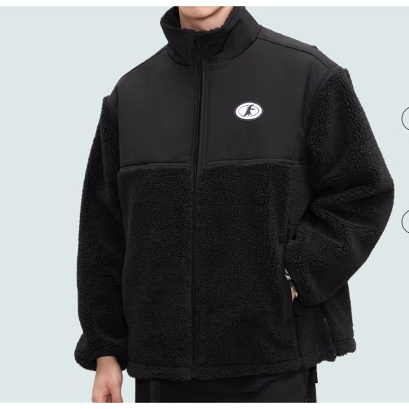 RS代購 - Sport b 全新正品優惠 Sport b.男裝- Sport b. 仿羊羔绒外套 贈品牌袋子-細節圖2